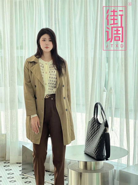 街调女装品牌2022秋季日系森系风衣