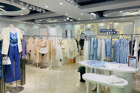 圣多衣女装品牌2023店铺展示