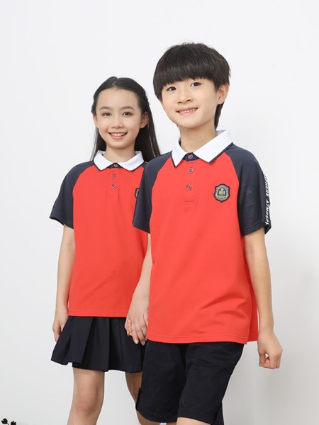 东莞市兴童纺织品有限公司制服/园服品牌2023春夏新品短袖幼儿园园服套装