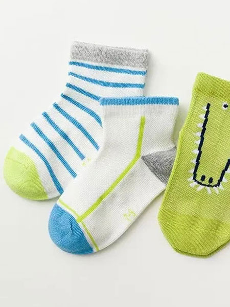 艾诗塔袜子品牌儿童袜子卡通透气网眼童袜中筒船袜