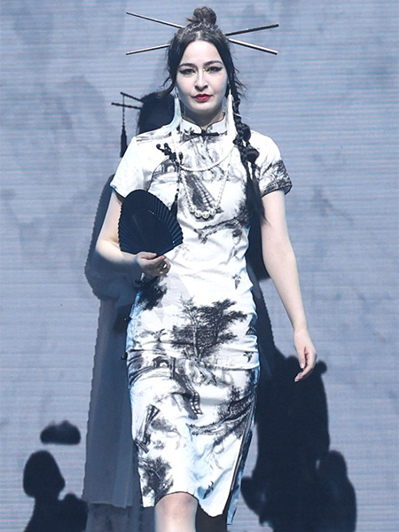 秦西廂女裝品牌2025春夏旗袍系列
