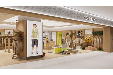 Jeepkids童裝品牌店鋪展示