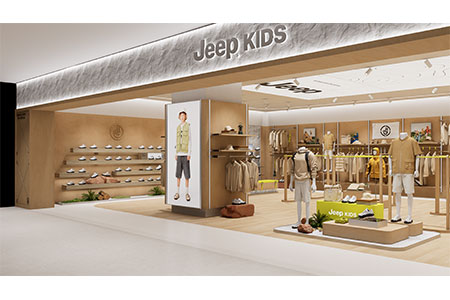 Jeepkids童裝品牌店鋪展示