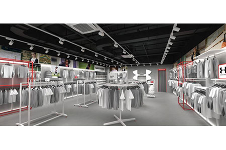 UNDER ARMOUR  KIDS童裝品牌店鋪展示