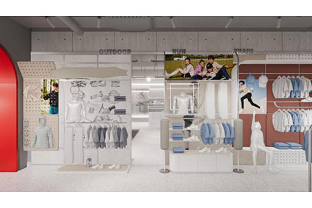 UNDER ARMOUR  KIDS童裝品牌店鋪展示