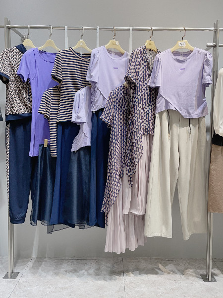 女裝品牌2025夏季新品深圳高端定制芭蒂璐棉/萊賽爾/醋酸