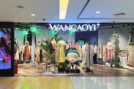 WANCAOYI菀草壹女裝品牌店鋪展示