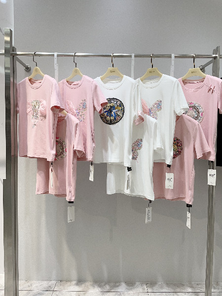 埃芙衣女裝撤柜品牌2025夏季新品新中式T恤