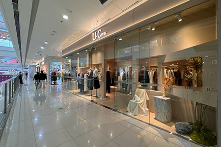 U-Cevel女装品牌店铺展示