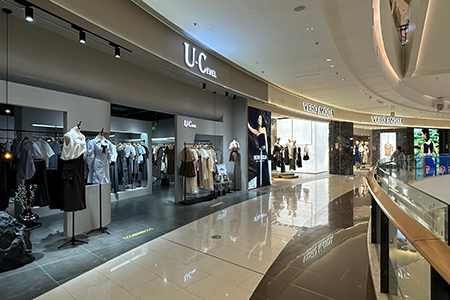 U-Cevel女装品牌店铺展示